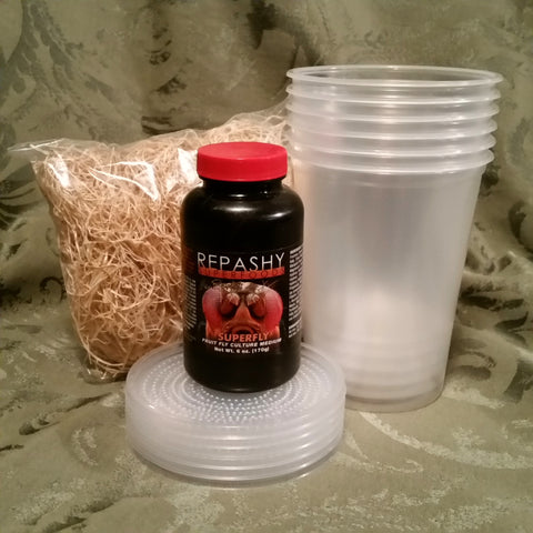 thumbnail image 2 of Repashy Superfly Fruit Fly Culture Medium – 105.6oz Jar For Raising Nutritious Drosophila Feeder Insects 2 of 9