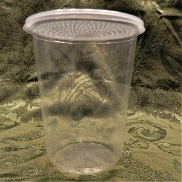 32 Oz Reptile Deli Cup With Mesh Lid - 50 Pack